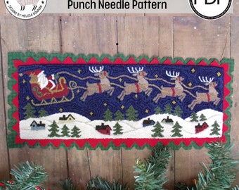 Away We Go PDF/Digital Punch Needle Pattern