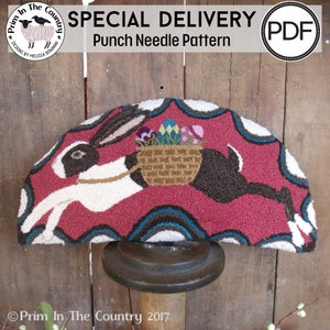 Special Delivery PDF/Digital Punch Needle Pattern