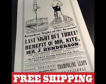 MR. KITE POSTER-Free Shipping!