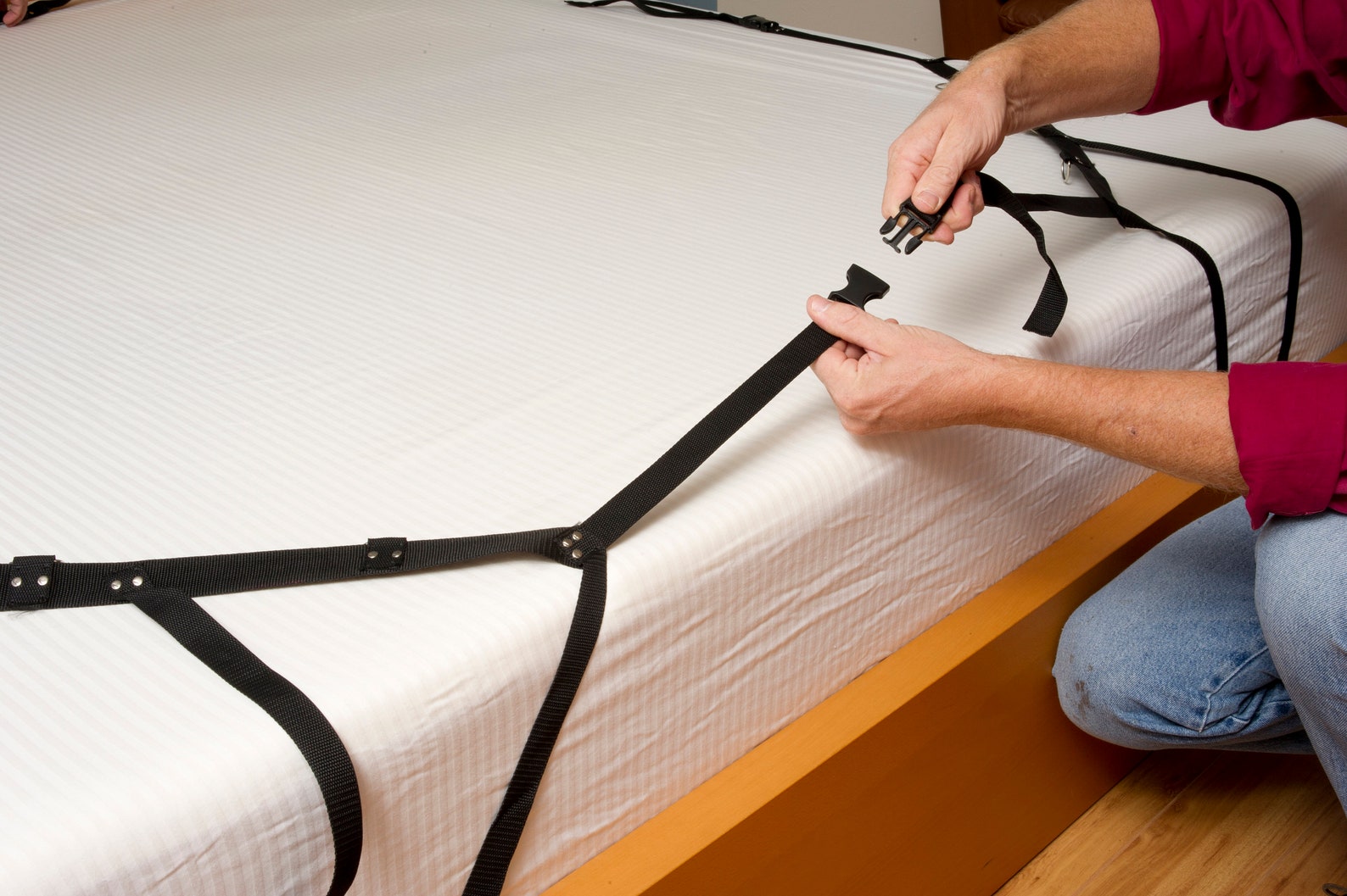 4 Corner Bed Restraint System BDSM Bed Restraint BDSM Set King Queen