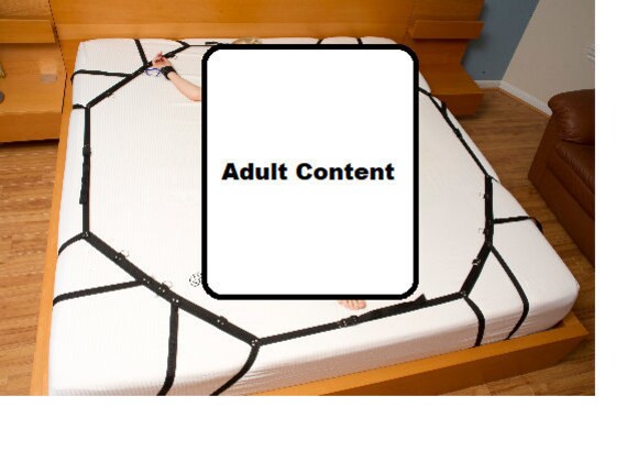 4 Corner Bed Restraint System for Bed Bondage BDSM Bed Restraint