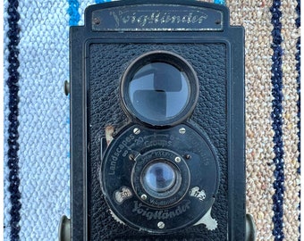 VOIGTLANDER BRILLANT 1932 6x6 Film Camera - Free Shipping!