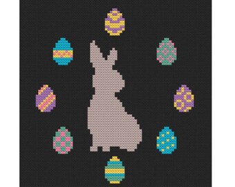 Cross Stitch Pattern | Easter Eggs ***Instant Download***