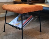 Cool Vintage Ottoman Magazine Holder