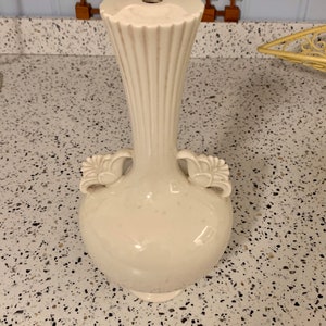 Vintage Classic Deco Ceramic Stem Vase