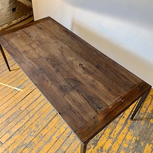 Rustic Modern Reclaimed Chestnut Cocktail & Square End Table