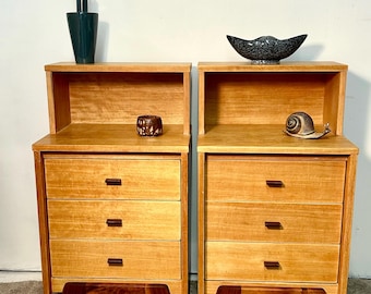 Pair of Vintage I Love Lucy Fashion Trend Night Stands by Johnson Carper (see shipping info in the description)