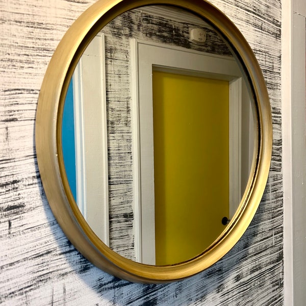 Large Round Mirror Etsy