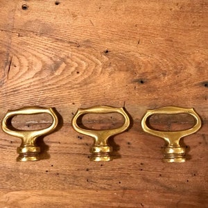 Vintage Solid Brass Decorative Handles