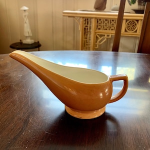 Vintage Mid Mod Glazed Ceramic Creamer