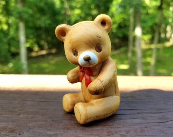porcelain teddy bear figurines
