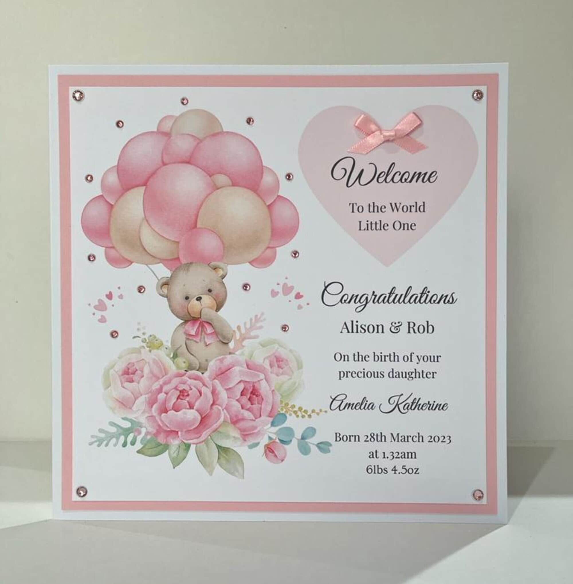 Biglietto Di Congratulazioni Per Nascituro: Formato 145x145 Mm, Carta Riciclata 350 G/m² Con Busta In Avorio - 6