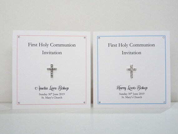 Holy Communion Money Wallet Gift Card Personalised Christening Baptism