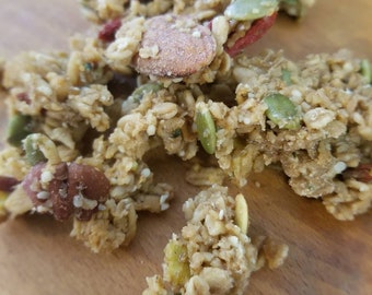 Organic Sprouted Raw Apple Cinnamon Granola