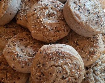 Gluten Free (Grain Free) Vegan "Bagels"