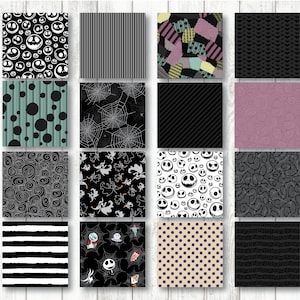 Nightmare *halloween Pale* Theme Digital Paper Pack | Printable ...