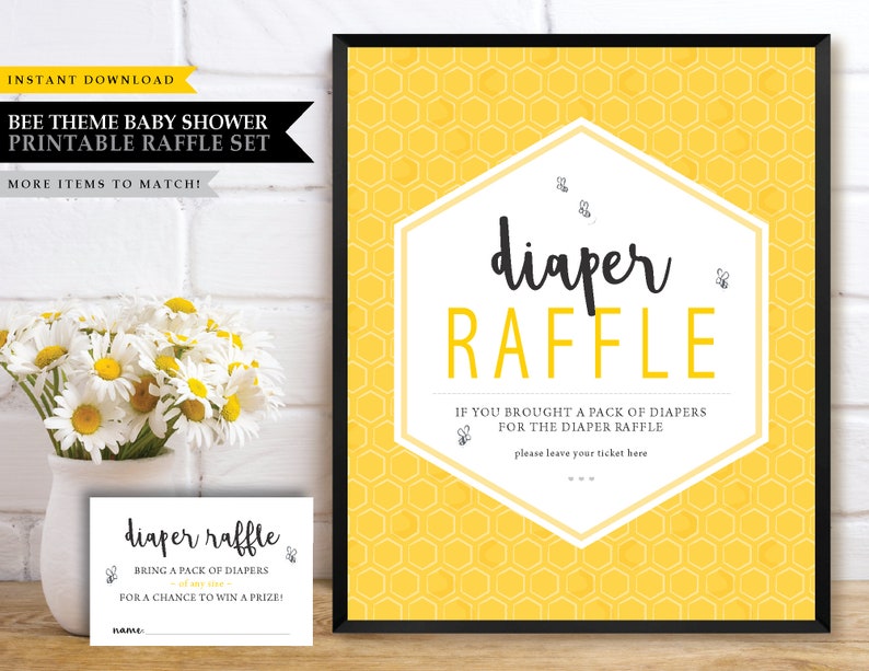 Bee 'honey Bee Tree' Theme printable Baby Shower - Etsy