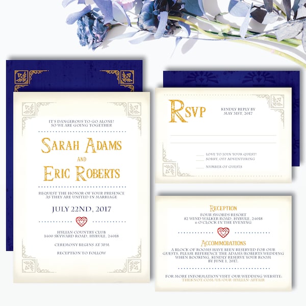 Zelda Wedding Etsy