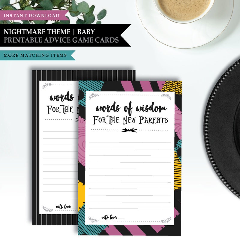 New Mom Advice Card - Etsy
