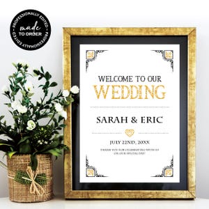 Fantasie *Hylian Heart* afdrukbaar welkomstbord bruiloft | Ceremoniekaart | Feestreceptie achtergrond | Bord met tafelschikking | Videogame | OP MAAT