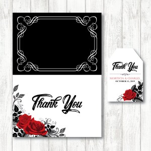 Two 'roses Intertwined' Theme printable Wedding - Etsy