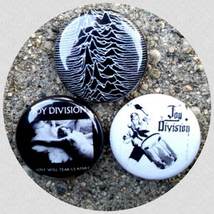 Joy Division 1 inch pins