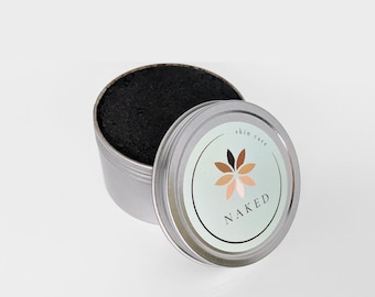 Exfoliante corporal hidratante suavizante de la piel - Exfoliante de café con aceite de coco y manteca de karité - Exfoliante de café - Exfoliante de azúcar