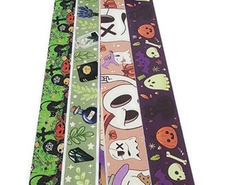 LAST CHANCE! SAMPLE! Halloween, Ghosts, Pumpkins, Poison,  Spooky Graveyard - Washi Tape - (24 inch sample)