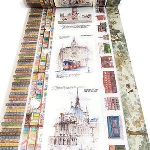 799円『London Gifties』 KN180 海外PETマステ切り売り テープ