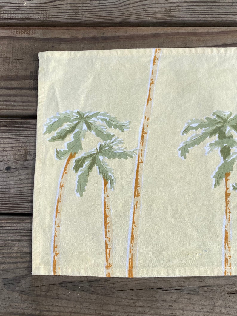 Tropical Style Palm Tree Placemats Set of 4 Etsy