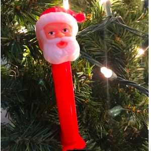 Pez Dispenser, Vintage Plastic Santa