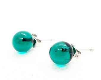 Glass Mini Studs ( Buy 4 Pairs get the 5th Pair Free!!)