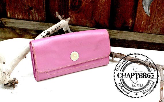 Hype Violet Leather Wallet Genuine Leather Wallet Soft Leather Etsy