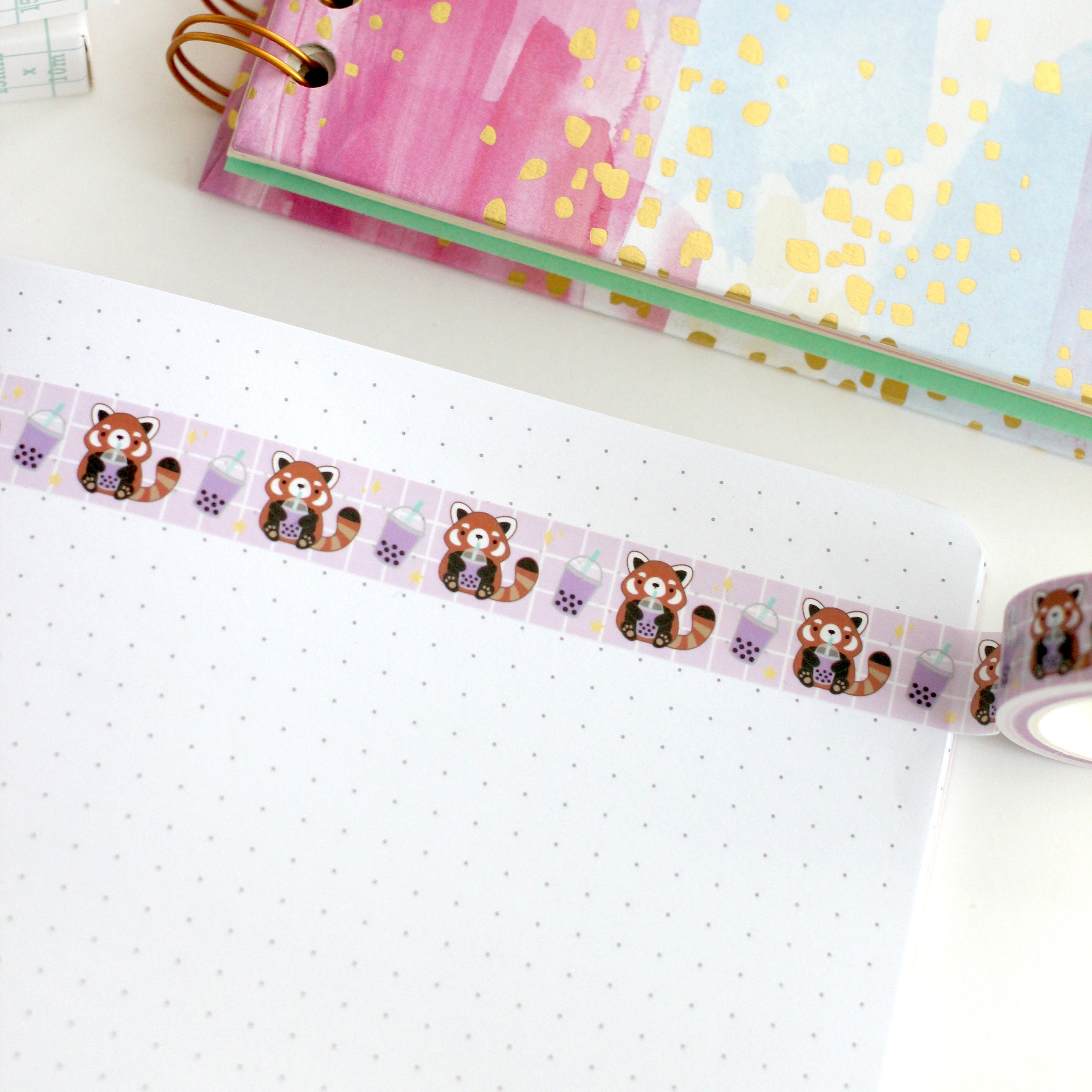 Wild Whimsy Woolies - Love Cats Washi Tape - Cute Stationery - Kitten Washi  Tape