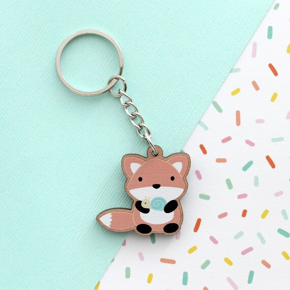 Eco shop friendly keyring
