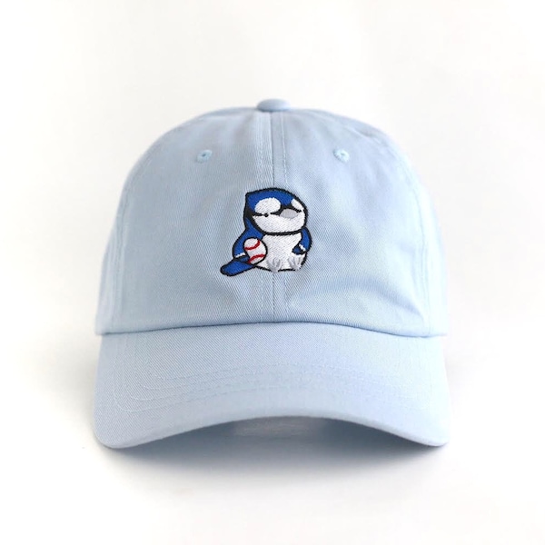 Embroidered Blue Jay Baseball Cap, Blue Jay Hat, Basefall Fan Gift, Cute Athleisure Wear