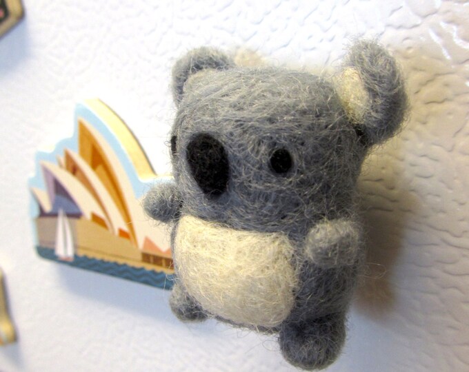 Needle Felted Koala Needle Felted Animals, Koala Bear, Felt