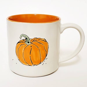 Pumpkin Coffee Cup Mug Brand New Dishwasher Safe Microwave Safe