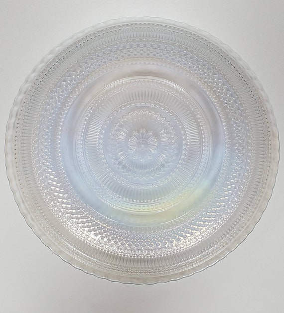 iridescent plate set