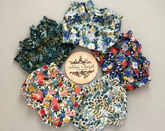 12-18 Month READY TO SHIP Vintage Garden Floral Baby