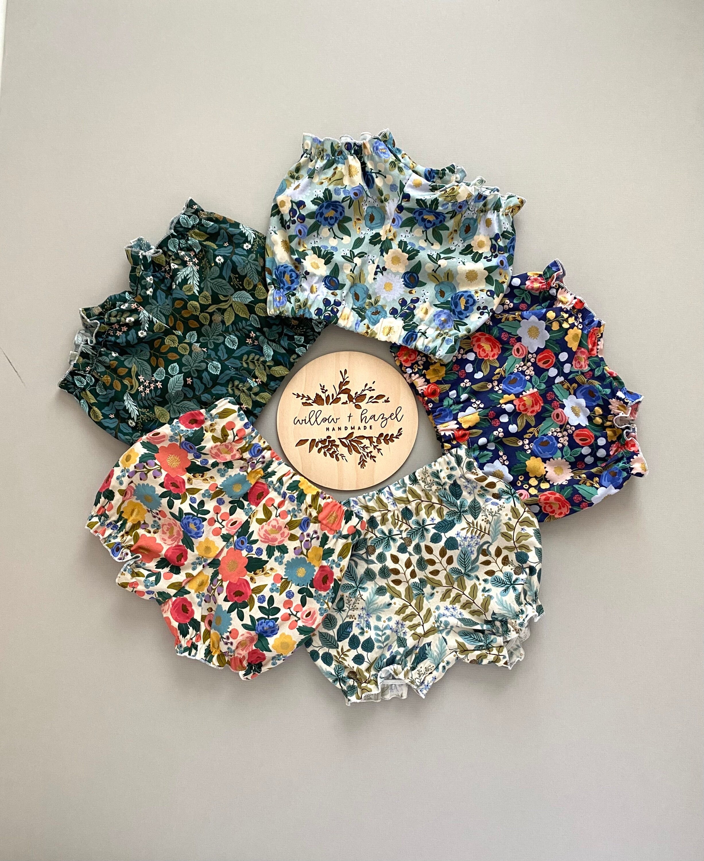 12-18 Month READY TO SHIP Vintage Garden Floral Baby