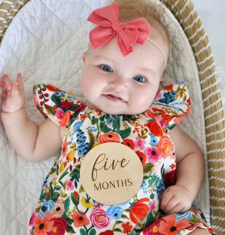 Spring Floral Flutter Sleeve Top, Rifle Paper Co Baby Clothes ...