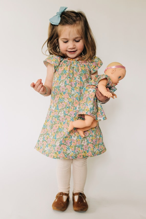 Girl and Doll Matching Outfit, Doll and Me Dresses, Birthday Gift