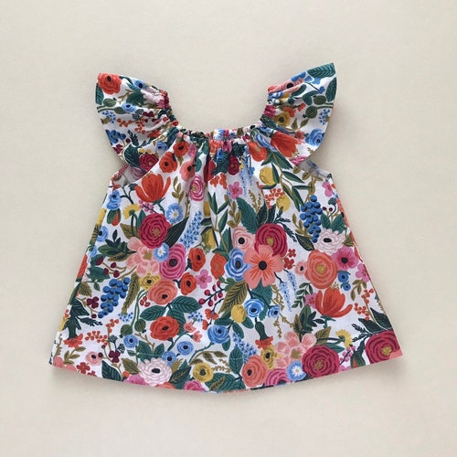 Floral Baby Outfit Rifle Paper Co Baby Clothes Spring Baby - Etsy
