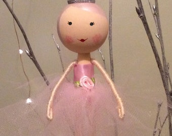 Fairy peg doll