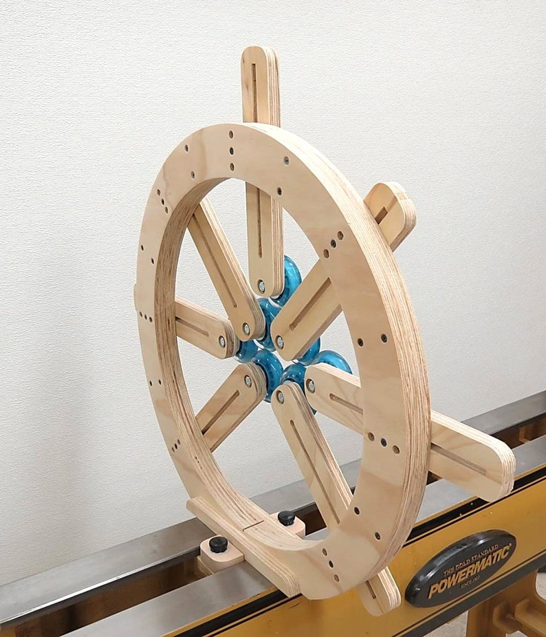 20 Inch Wood Lathe Steady Rest 4 Standard Wheel Arms up to Etsy