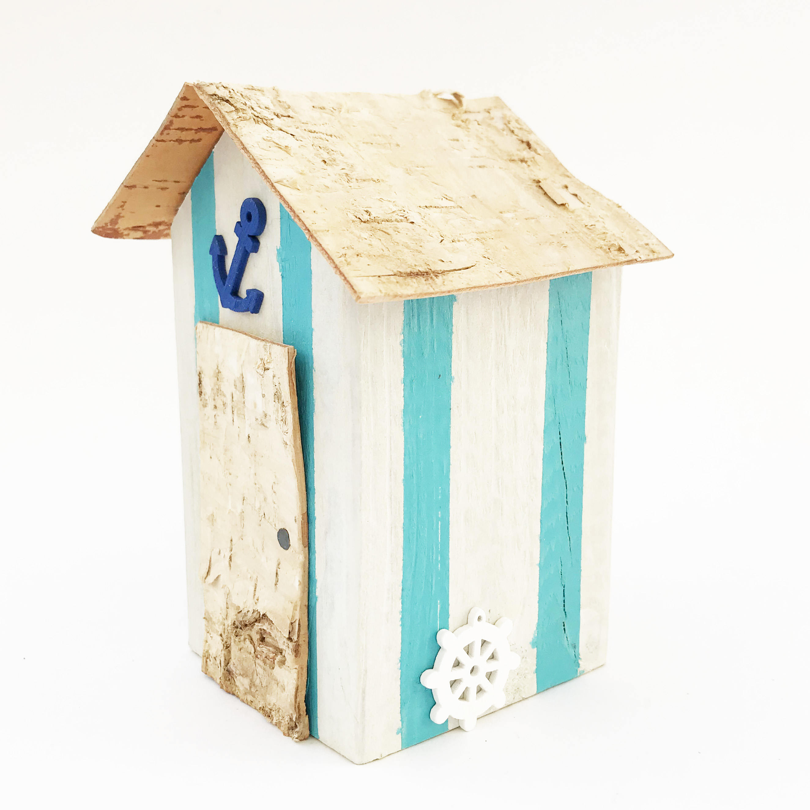 Beach Hut Ornament Bathroom Accessories Nautical Coastal - Etsy UK