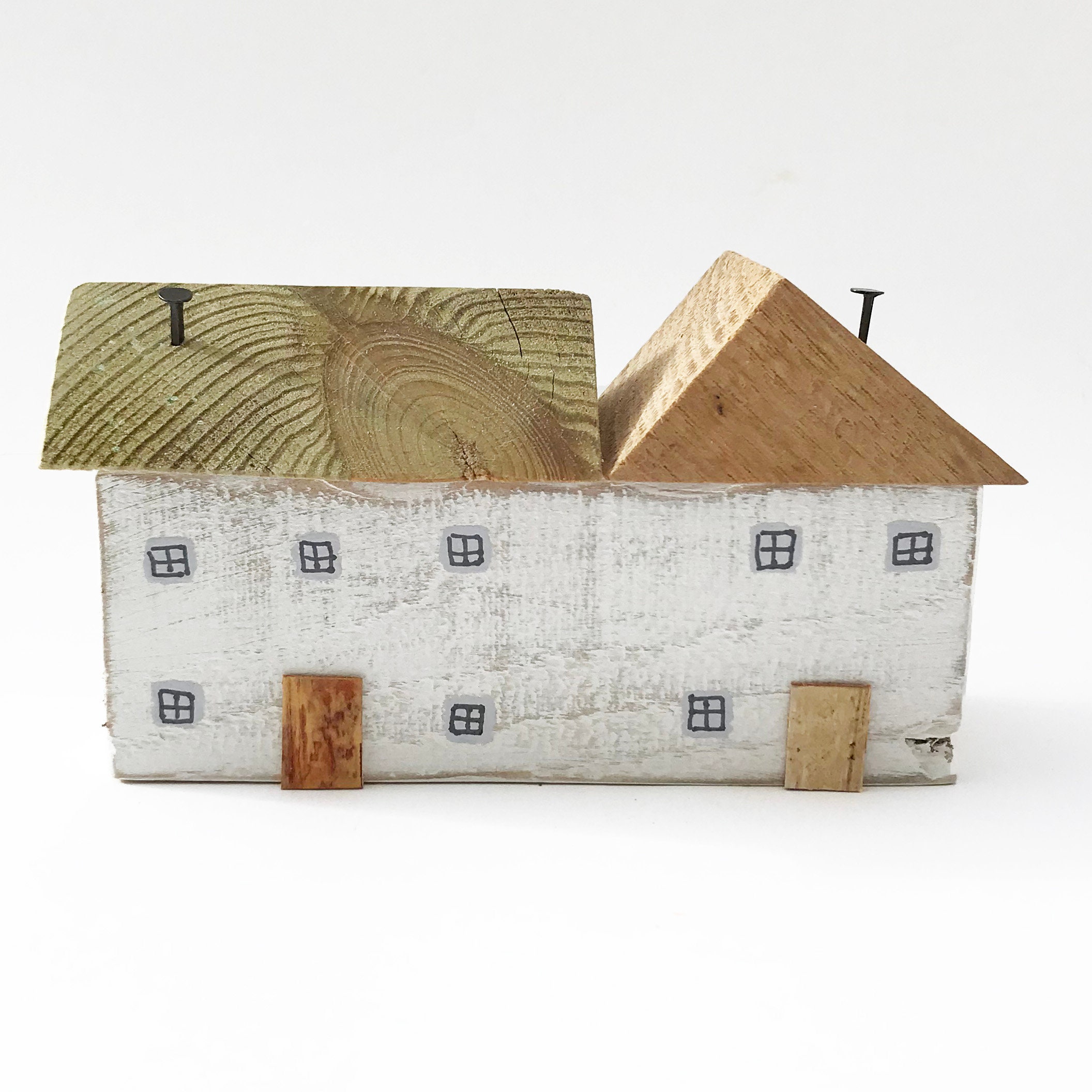 wooden miniature house