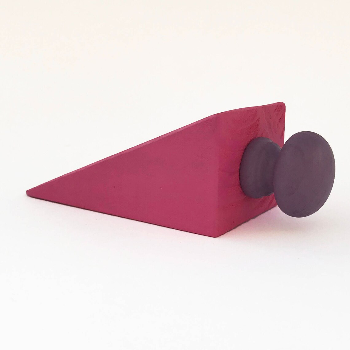 Door Stop Pink Etsy