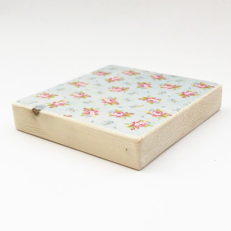 Decoupage Coasters Coaster Set Wood Home Gifts Etsy